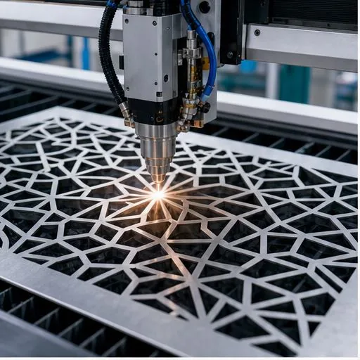 Metal panel processing