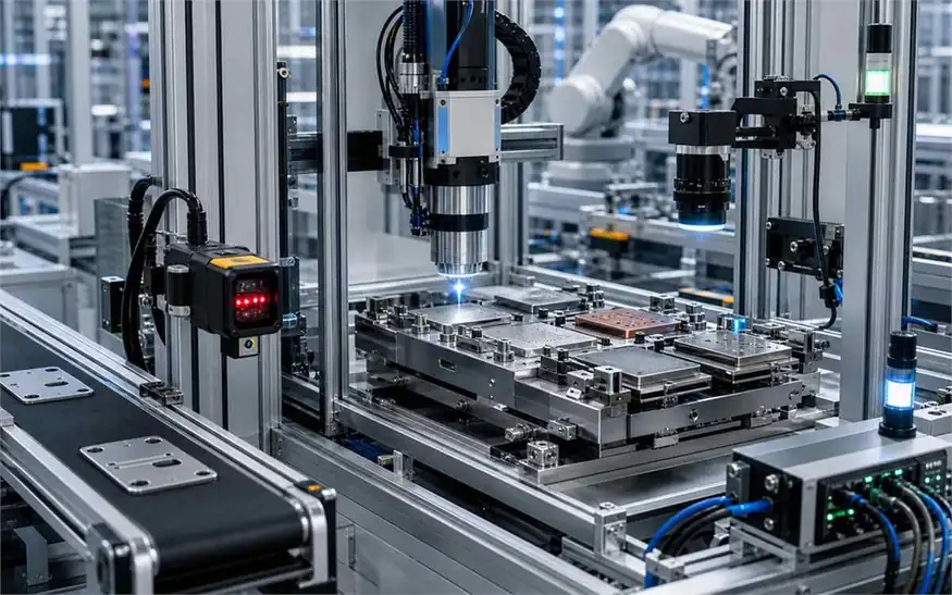 Metal processing production line