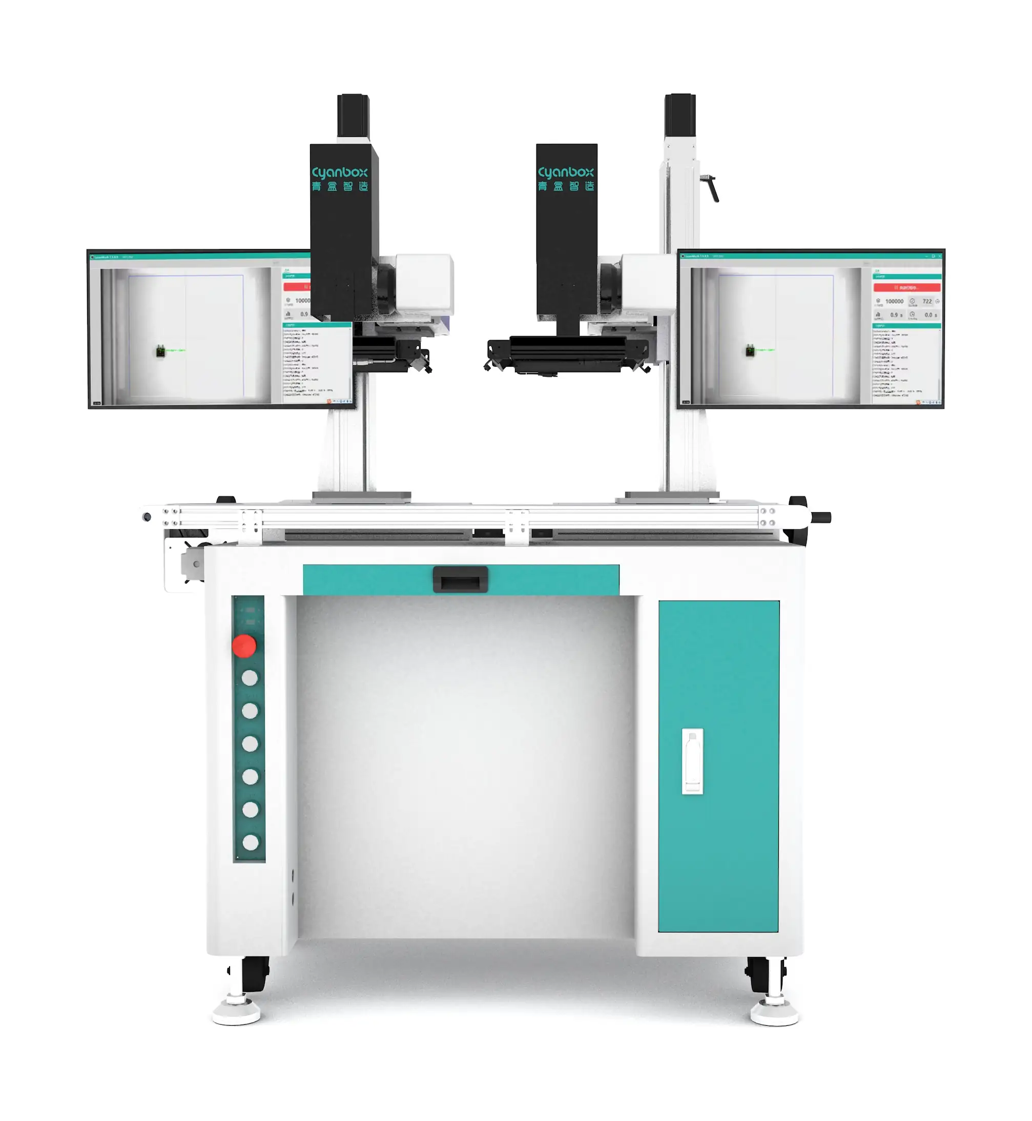 Dual-Station Laser Marking Machine